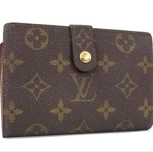 Louis Vuitton Porte Monnaie Billets Viennois Monogram Canvas Brown Wallet